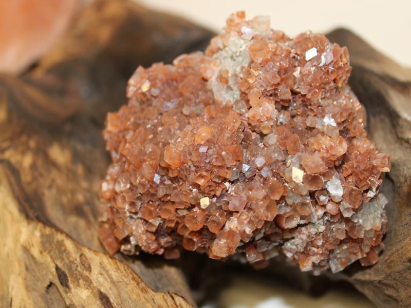 Large Aragonite Clusters