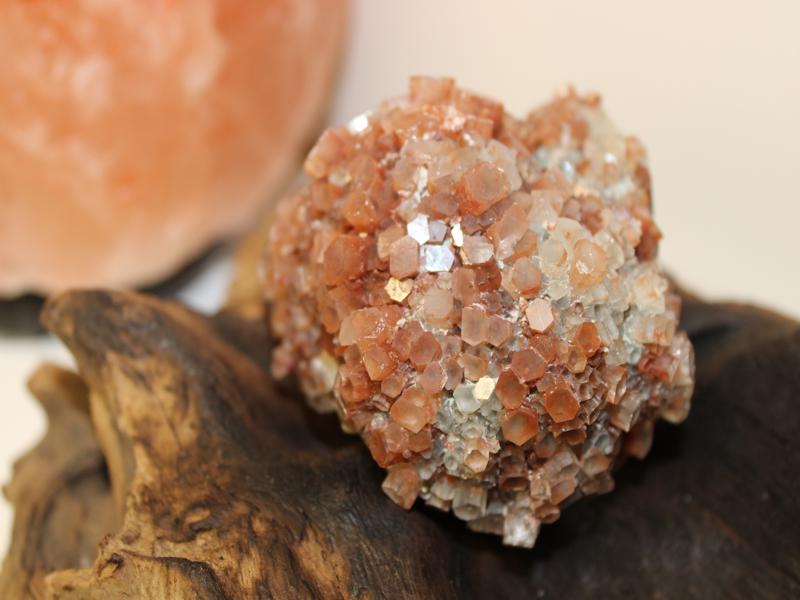 Large Aragonite Clusters