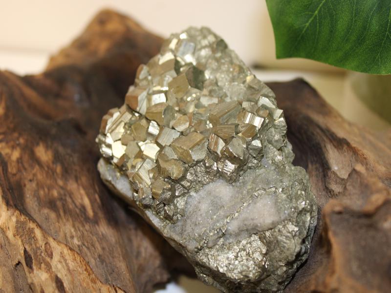 Large Pyrite Cluster