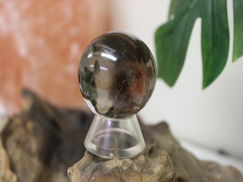 Small Smokey Quartz Sphere w/ Base