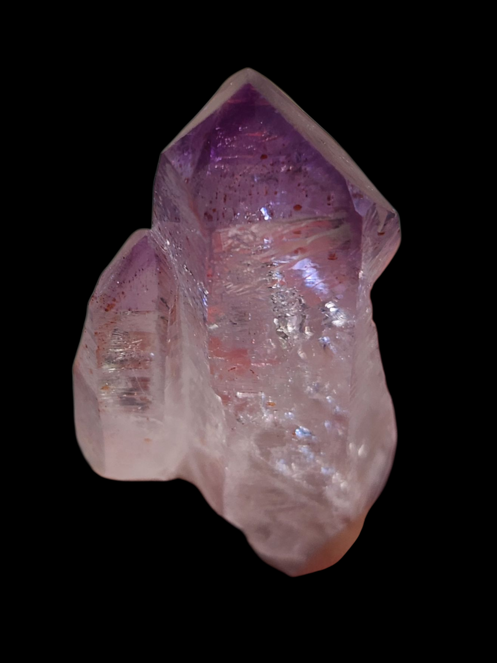 Veracruz Amethyst w/ hematite inclusions