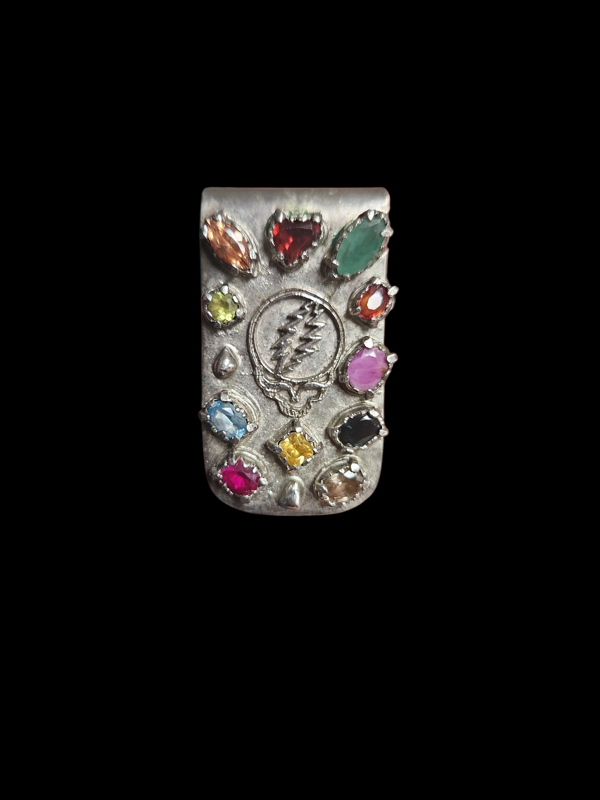 Family Silver GD-inspired money clip