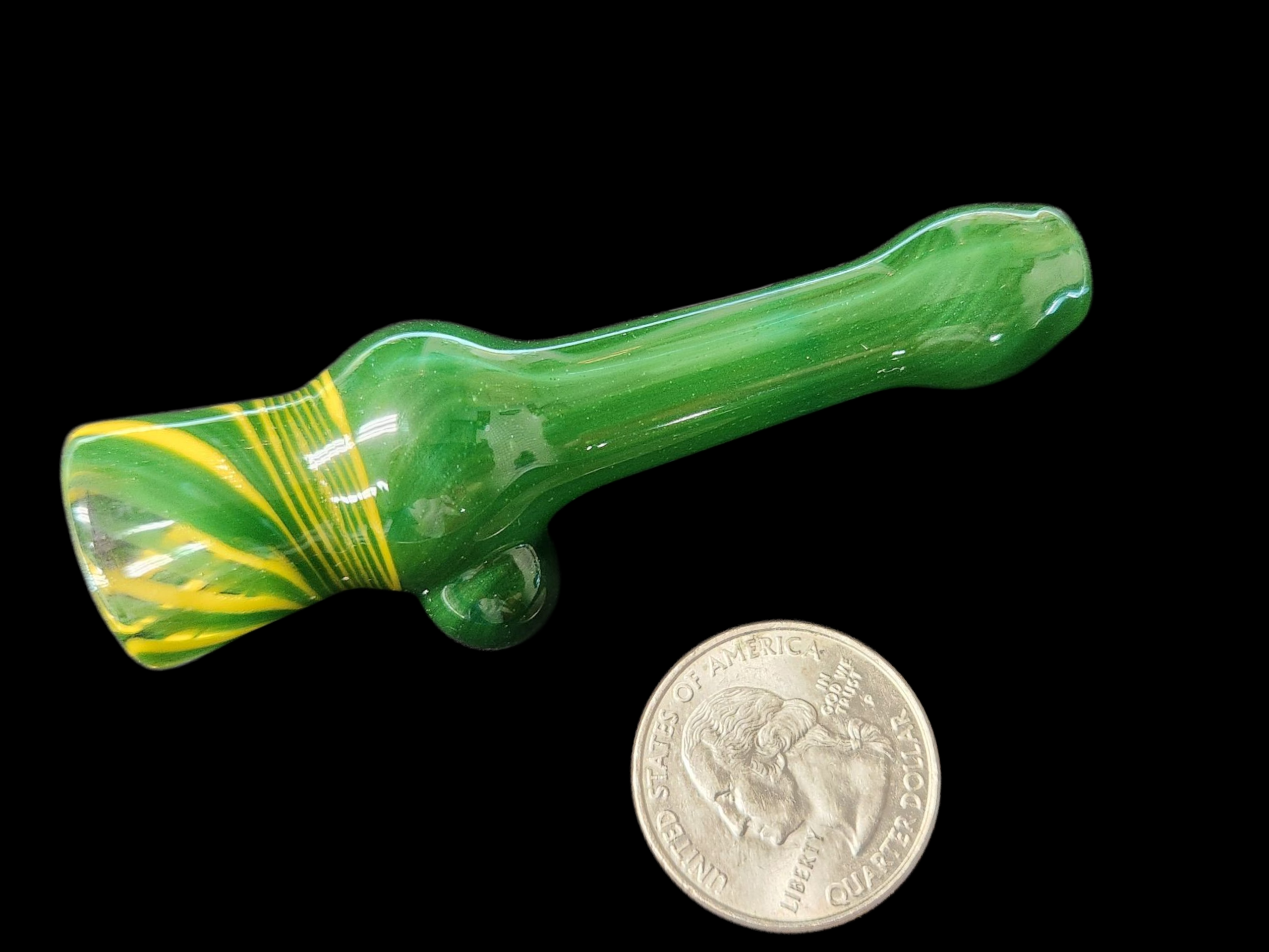 Moss green chillum