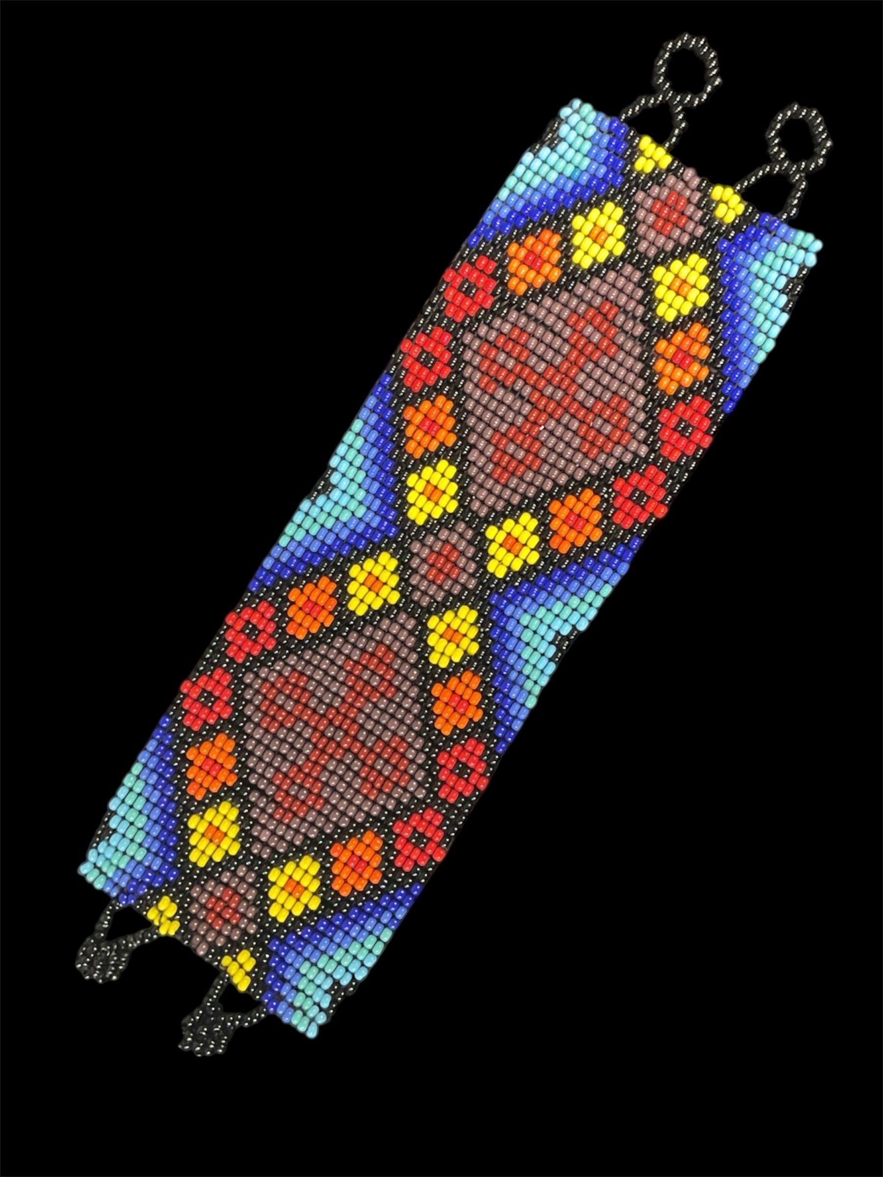 Huichol Mexican Native beaded bracelet