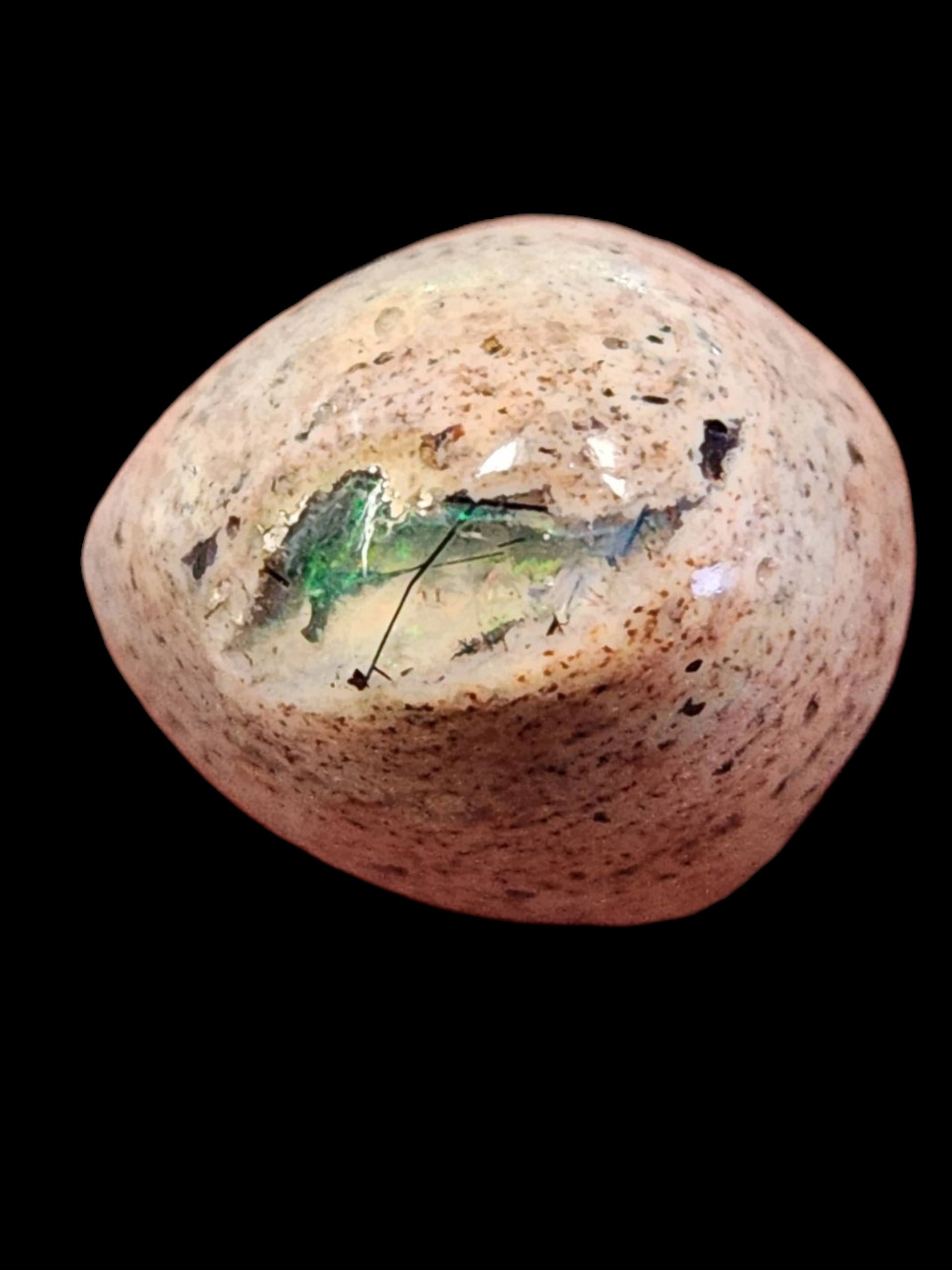 Mexican opal cabs on matrix