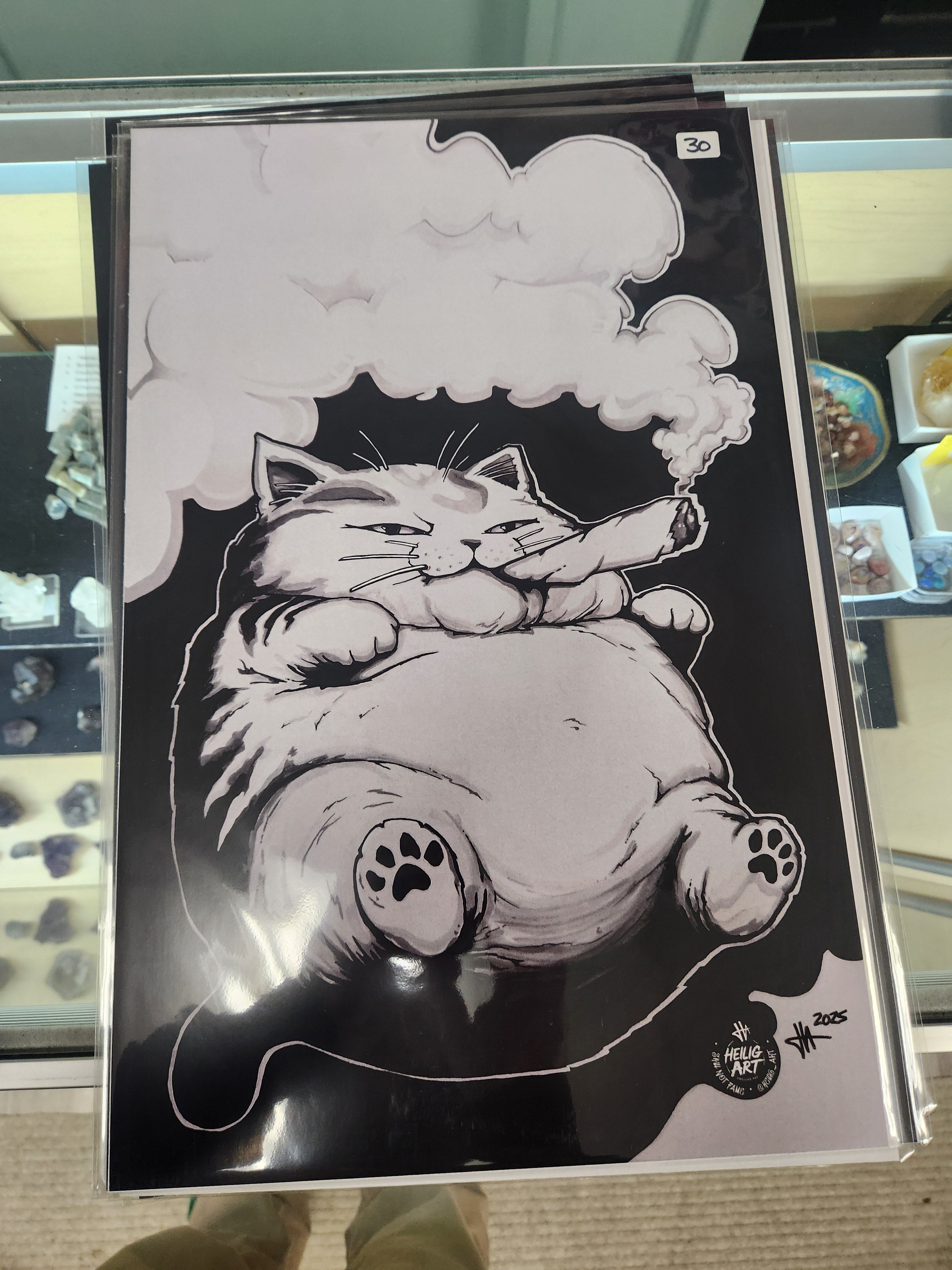 Heilig Art print 11x17in
