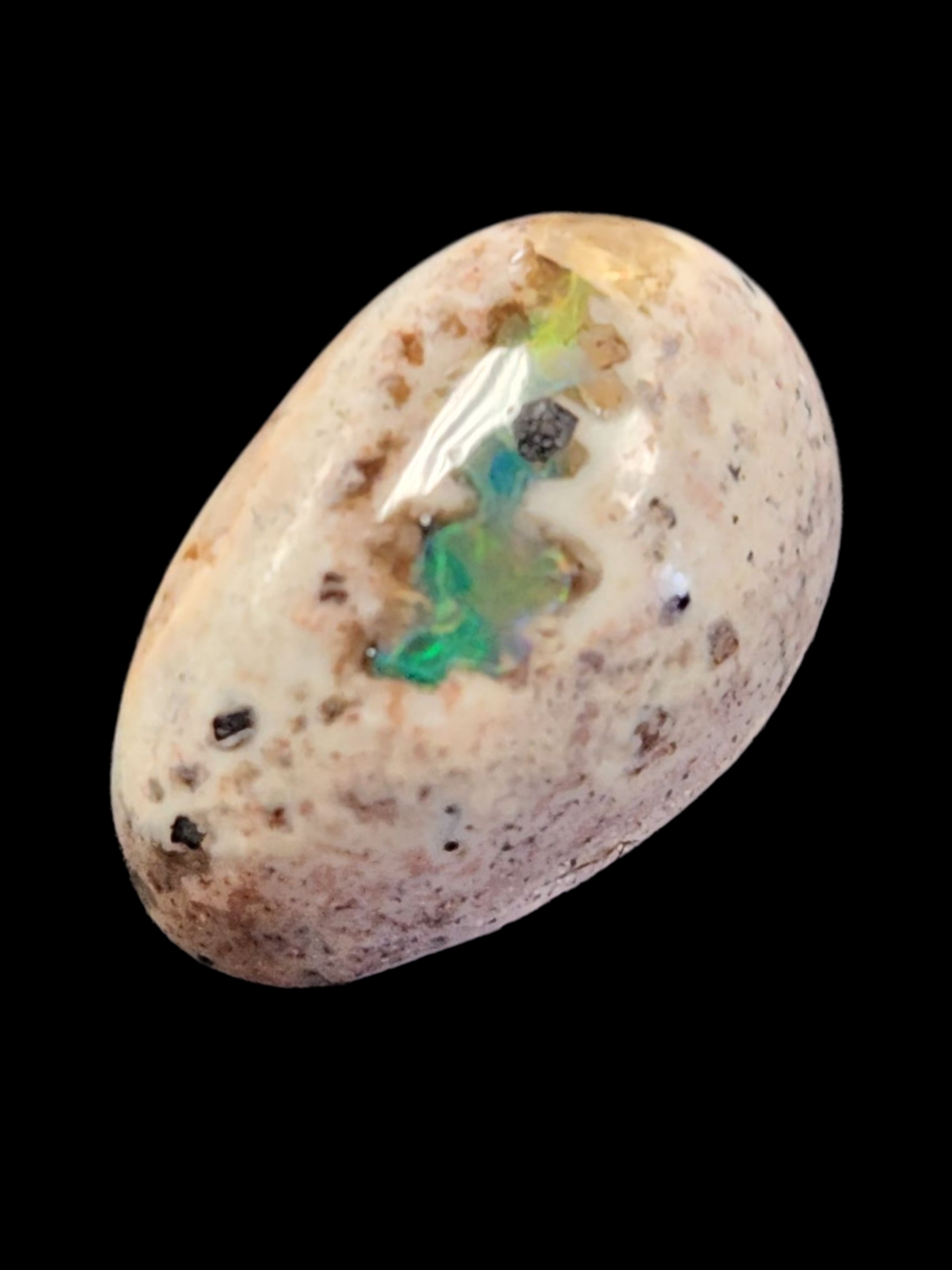 Mexican opal cabs on matrix