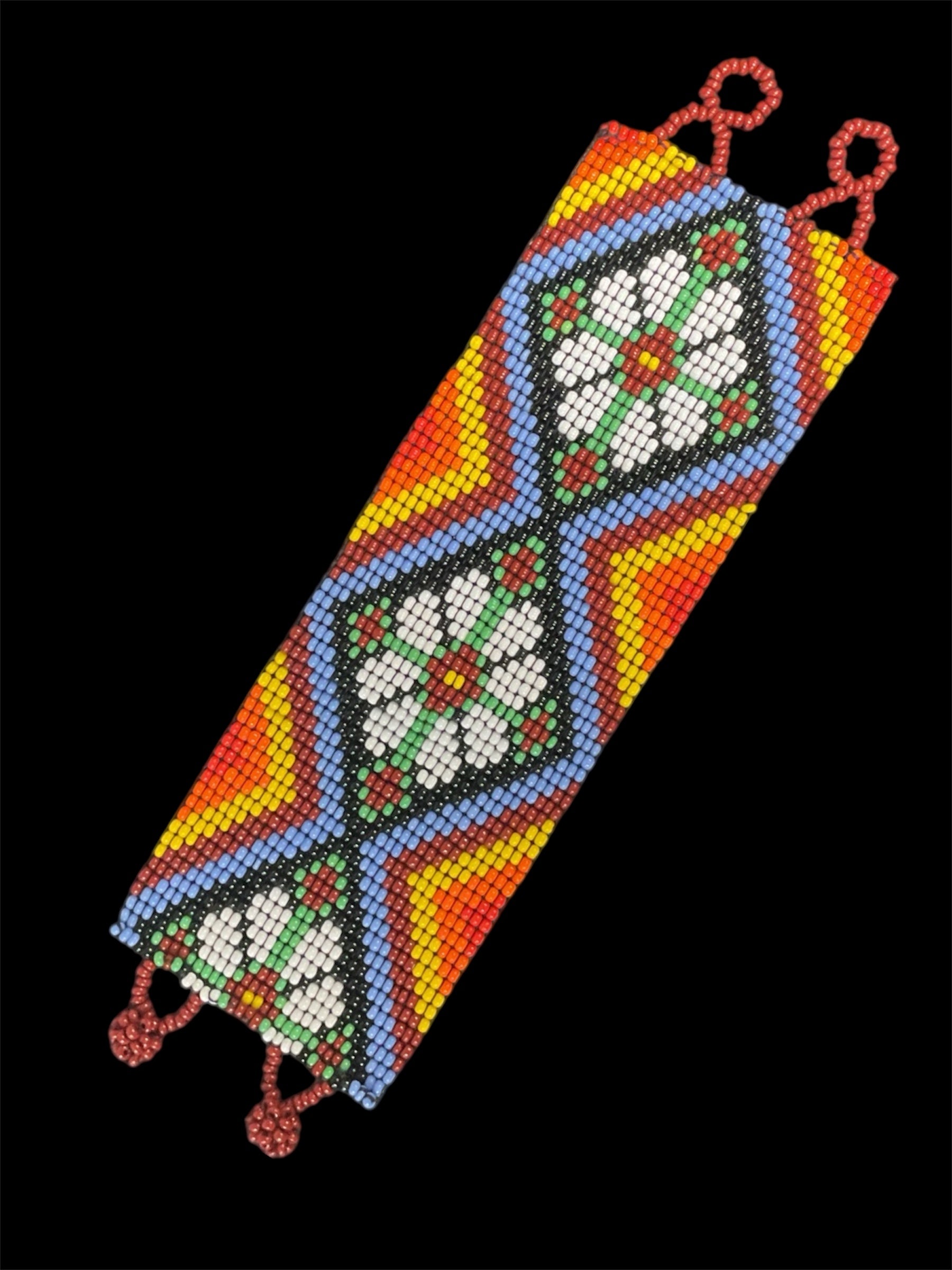 Huichol Mexican Native beaded bracelet