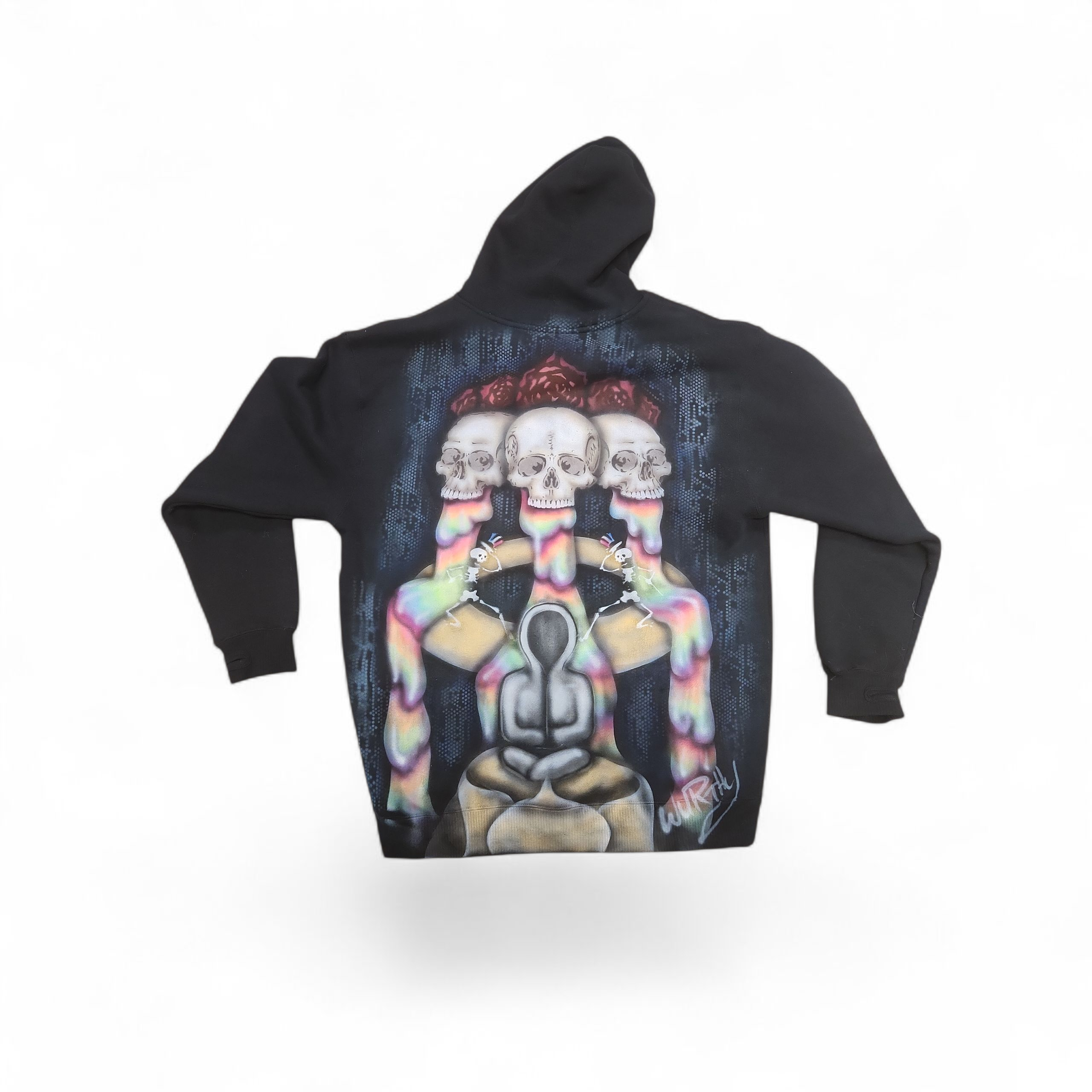 One-off Grateful Dead-inspired hoodie by Wurthy Wear