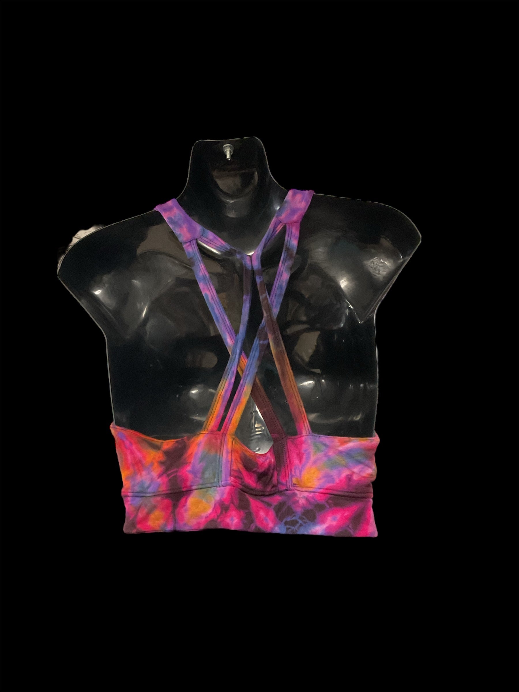 Tie-dyed top