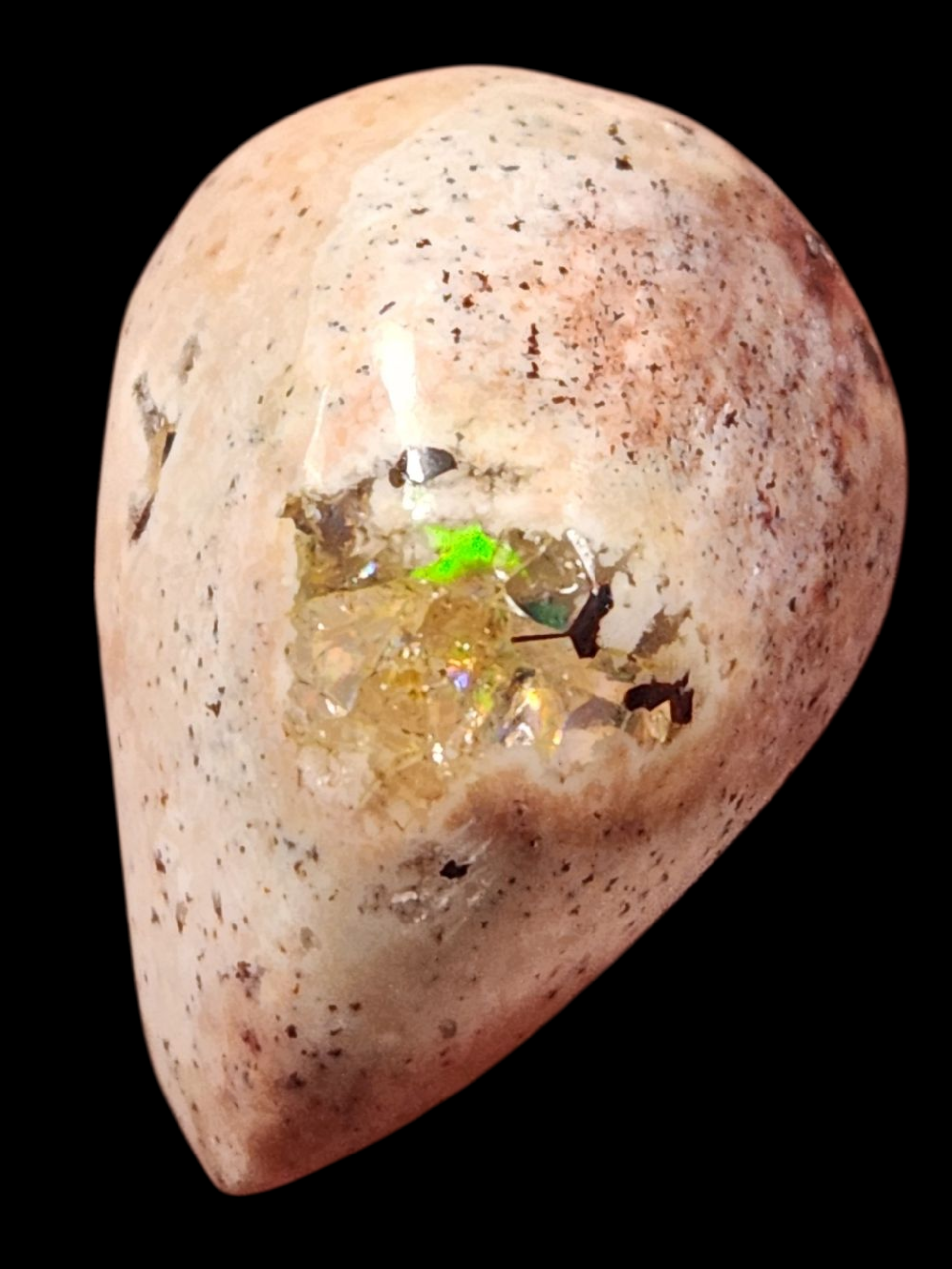 Mexican opal cabs on matrix