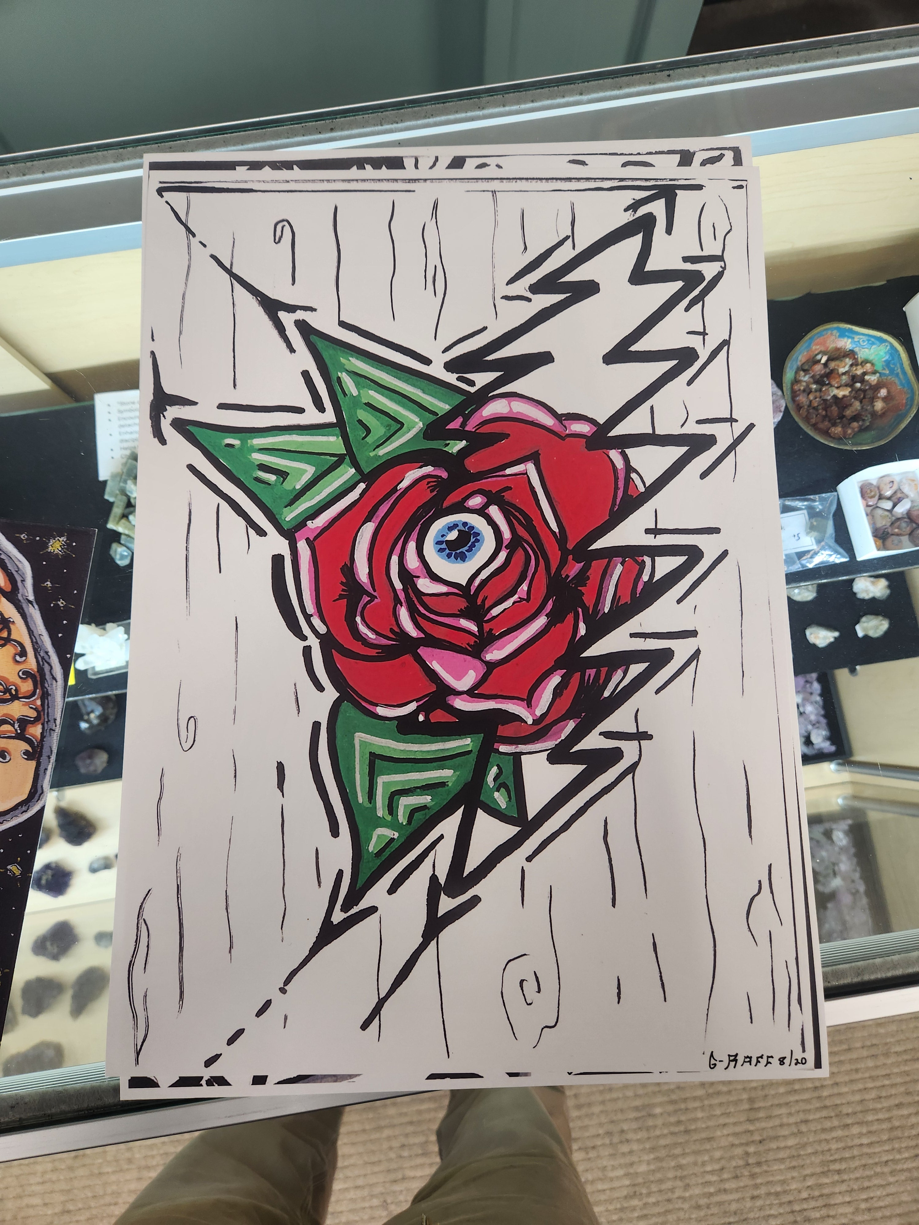 GD inspired Art print 11x16in