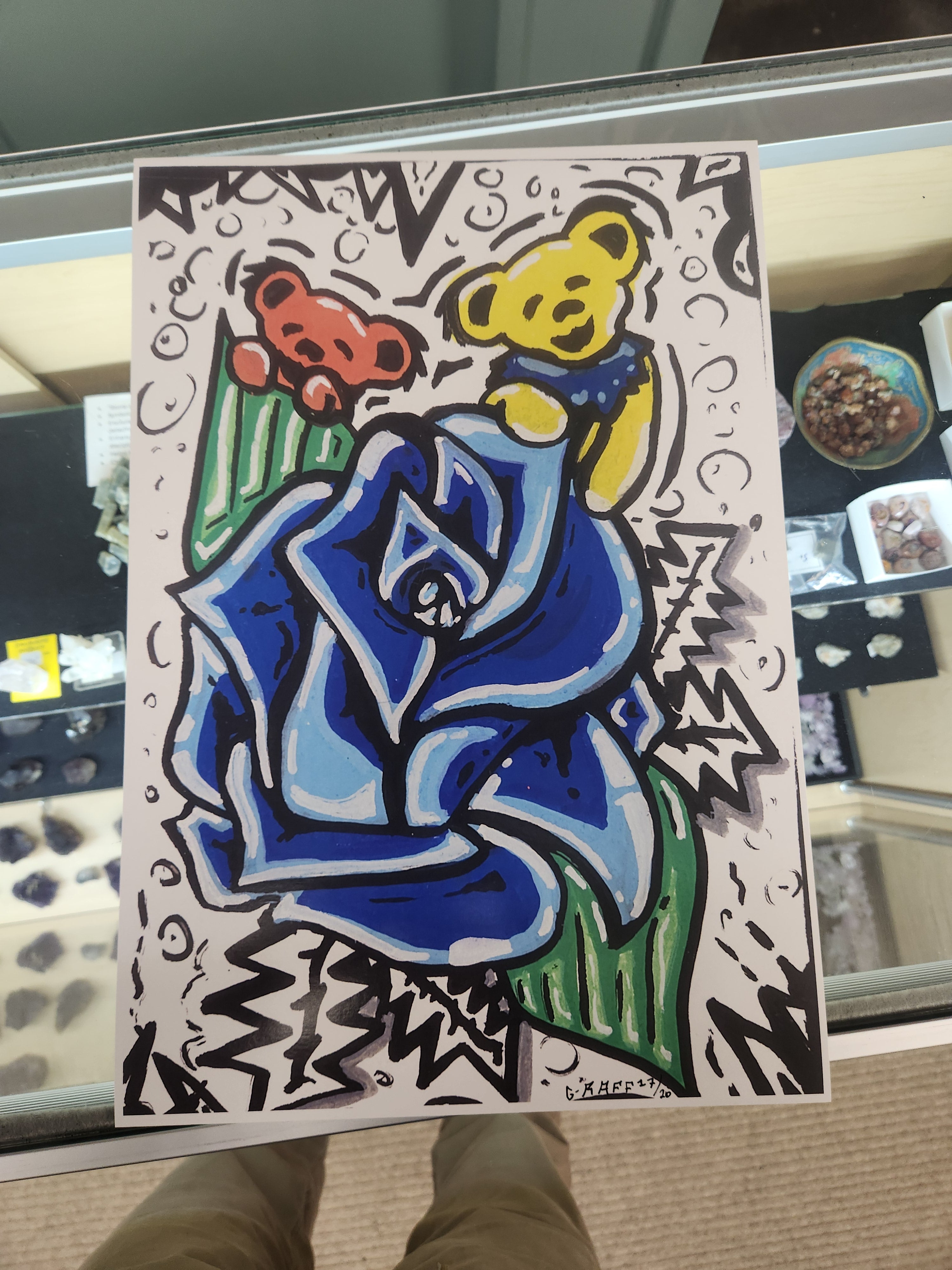GD inspired Art print 11x16.5in