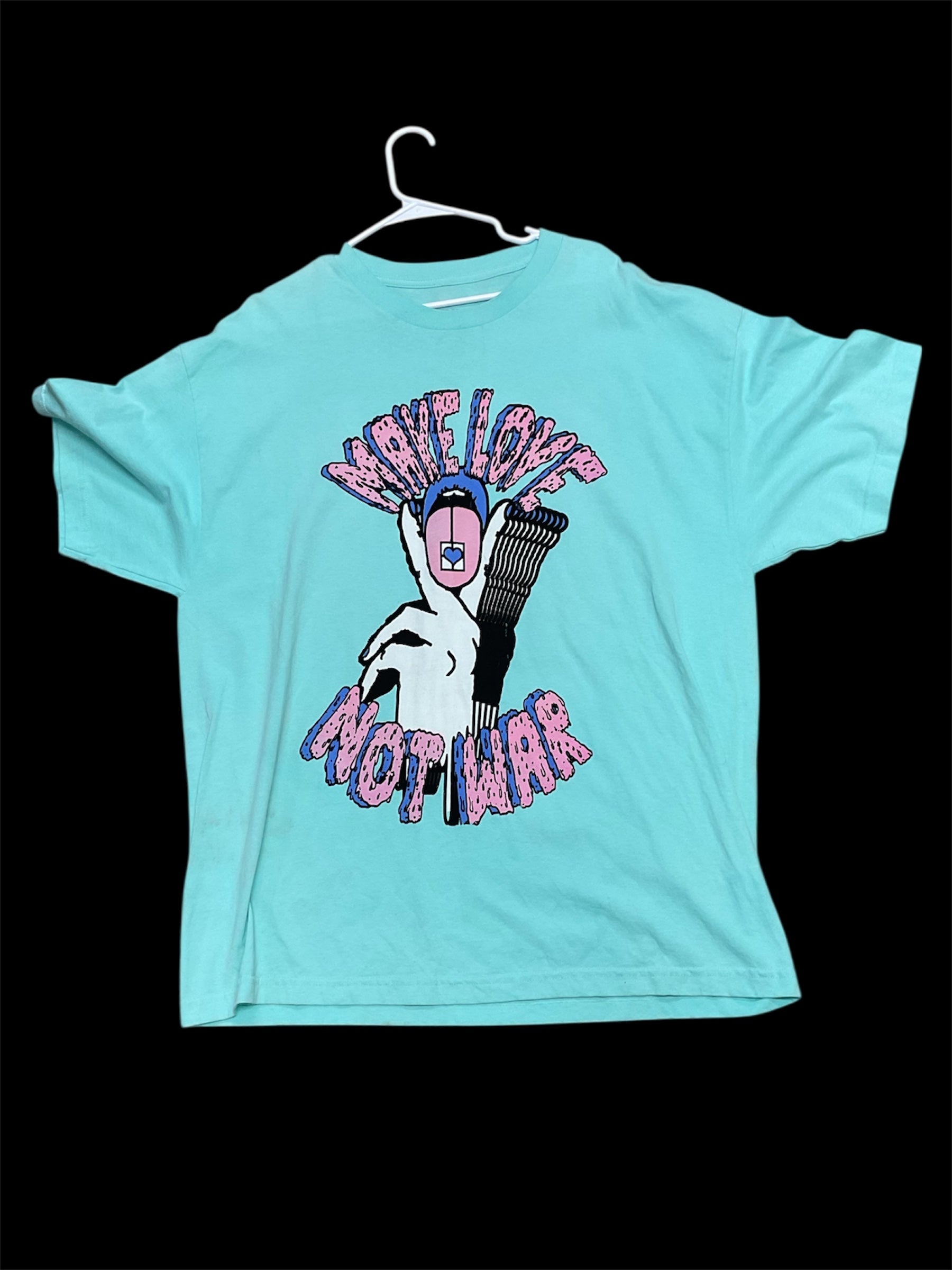 MAKE LOVE NOT WAR shirt