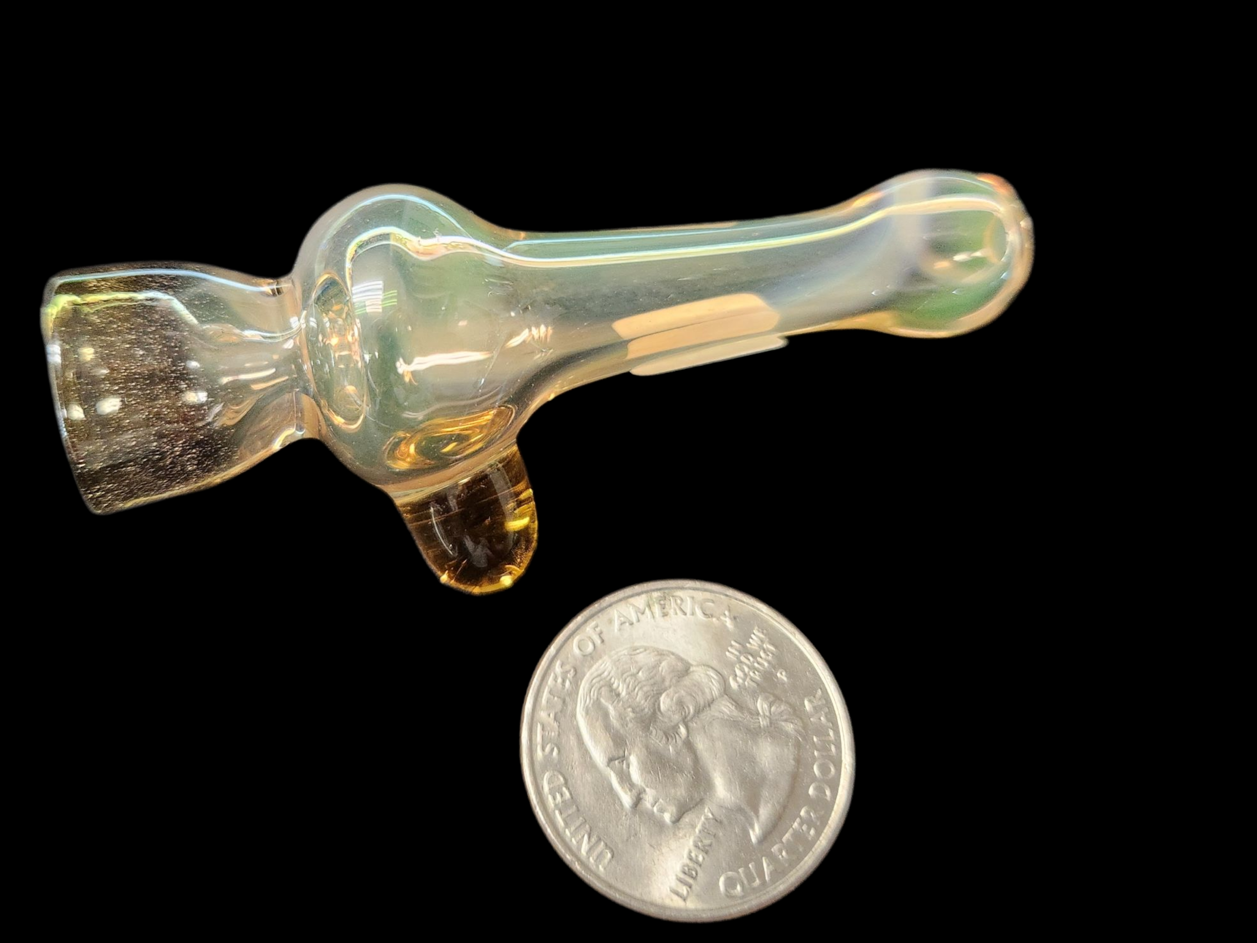 Fumed UV Reactive chillum