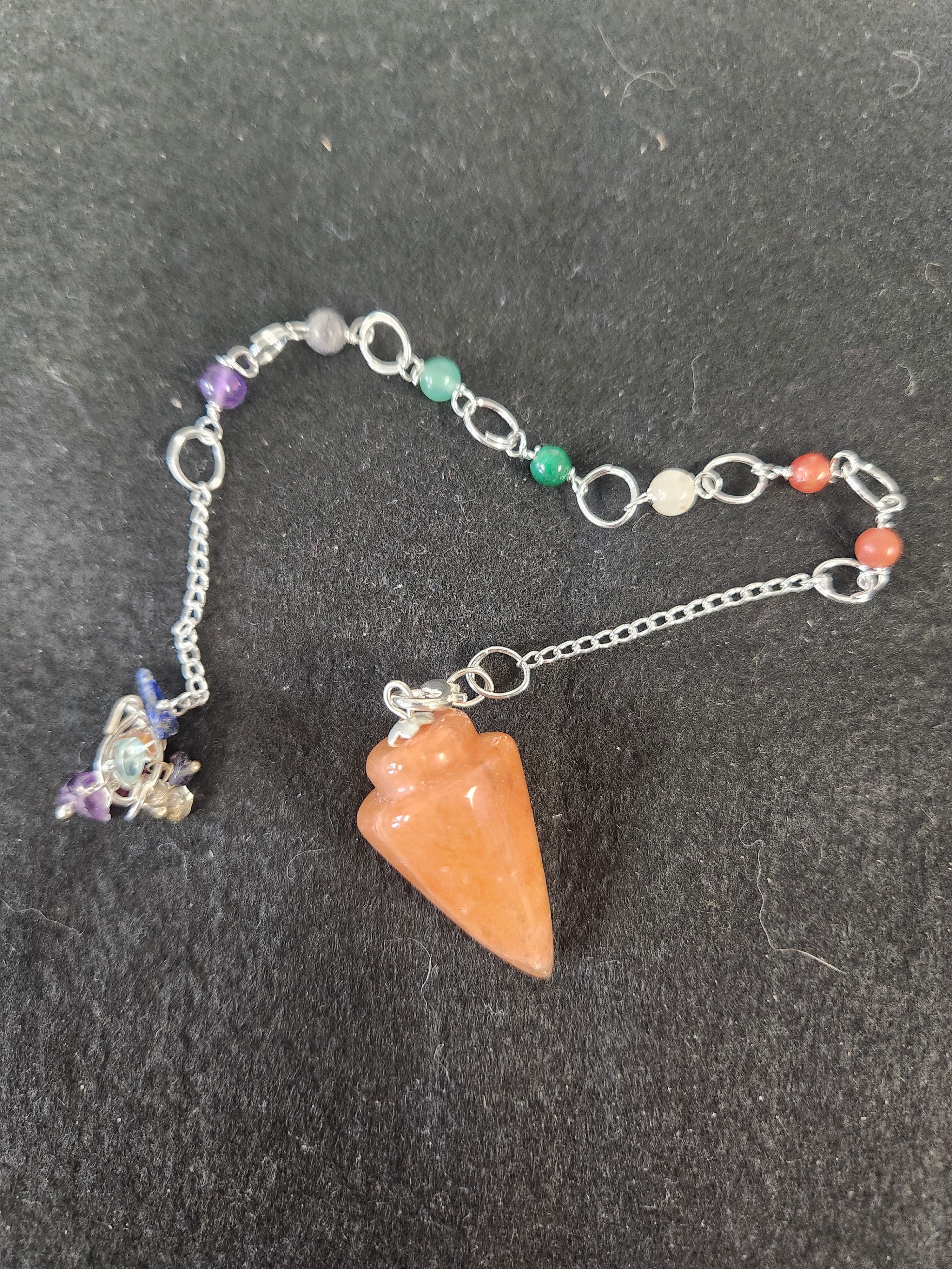 Chakra pendulum with aventurine