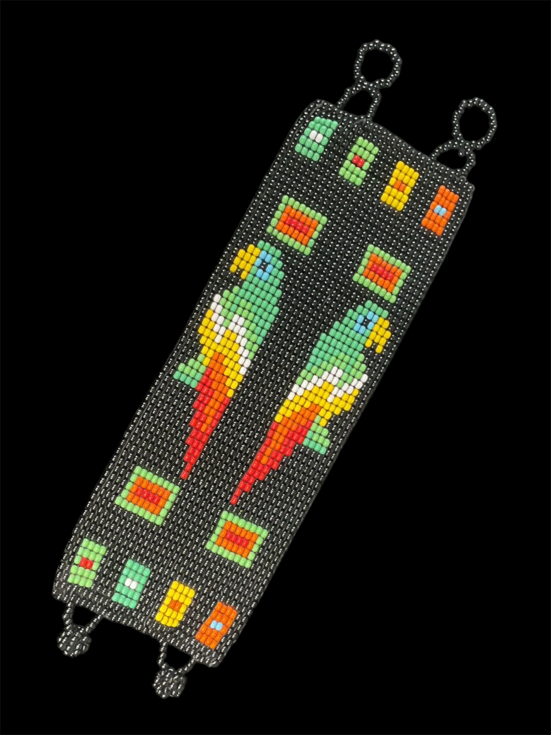 Huichol Mexican Native beaded bracelet