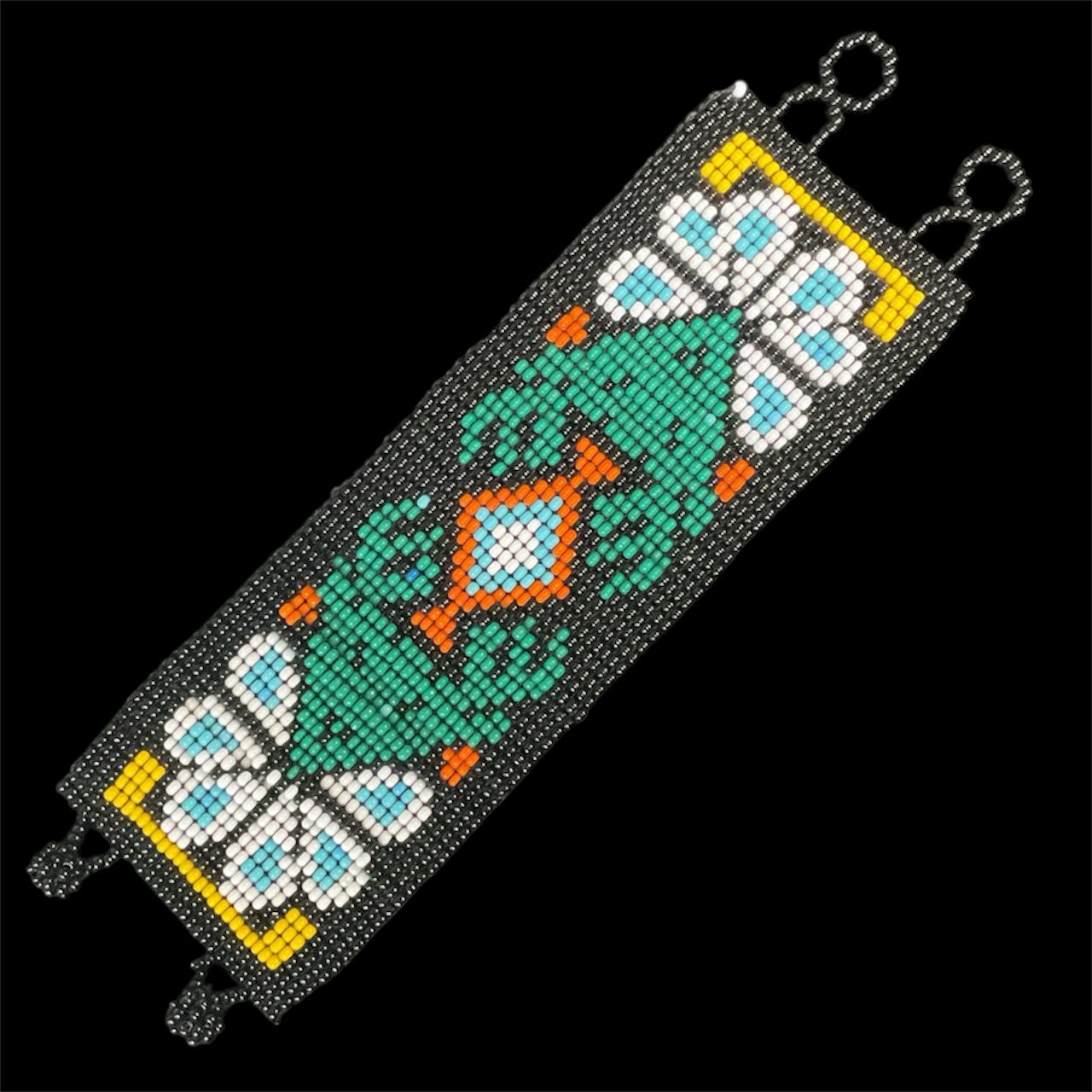 Huichol Mexican Native beaded bracelet
