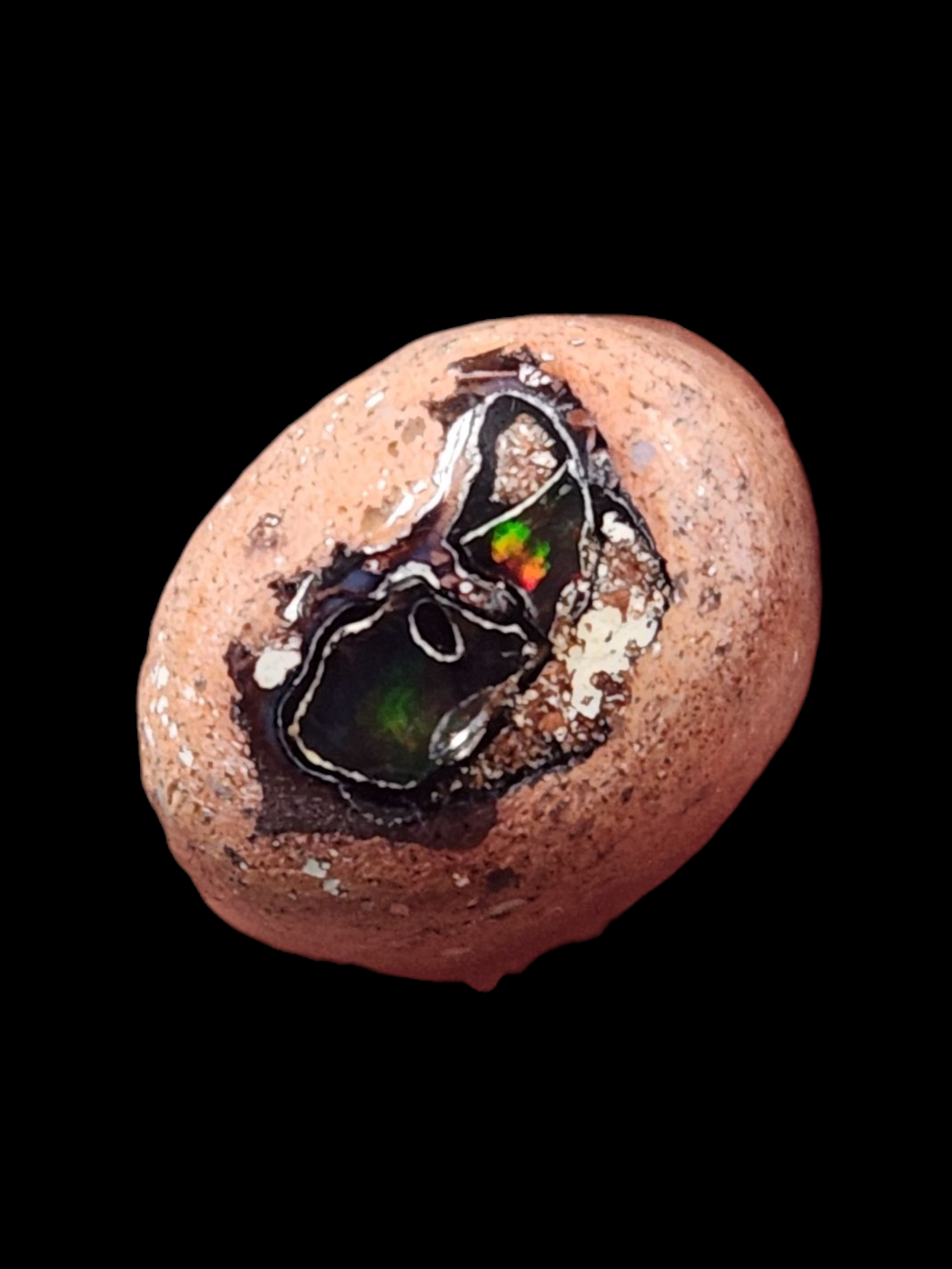 Mexican opal cabs on matrix